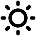 Иконка "Солнце"